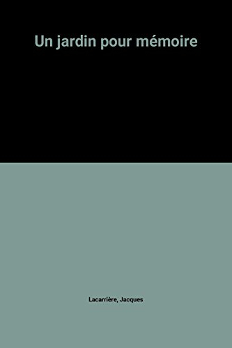 un jardin pour mémoire