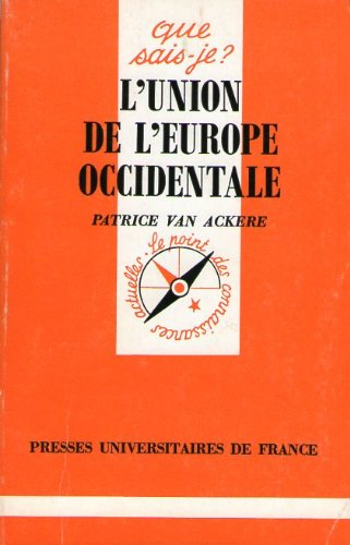 L'union de l'Europe occidentale
