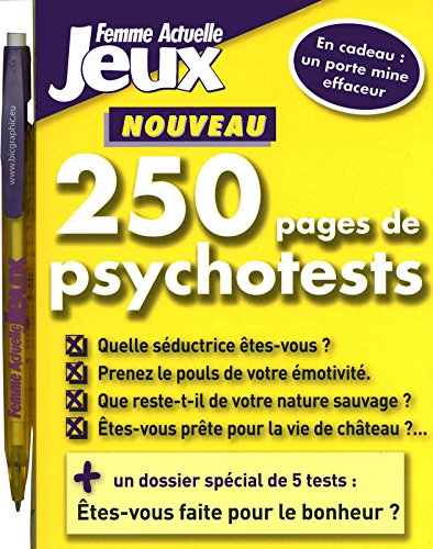 250 pages de psychotests