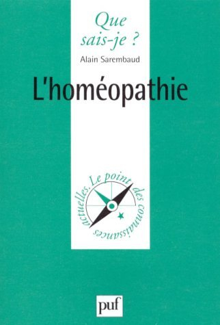 L'homéopathie