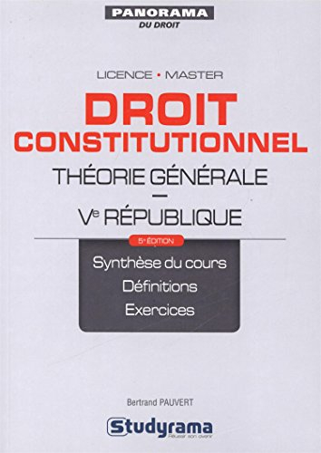 Droit constitutionnel : théorie générale : Ve République