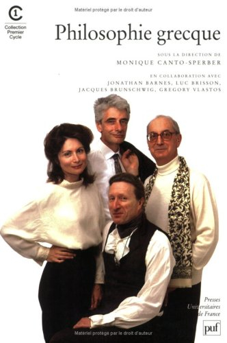 La philosophie grecque