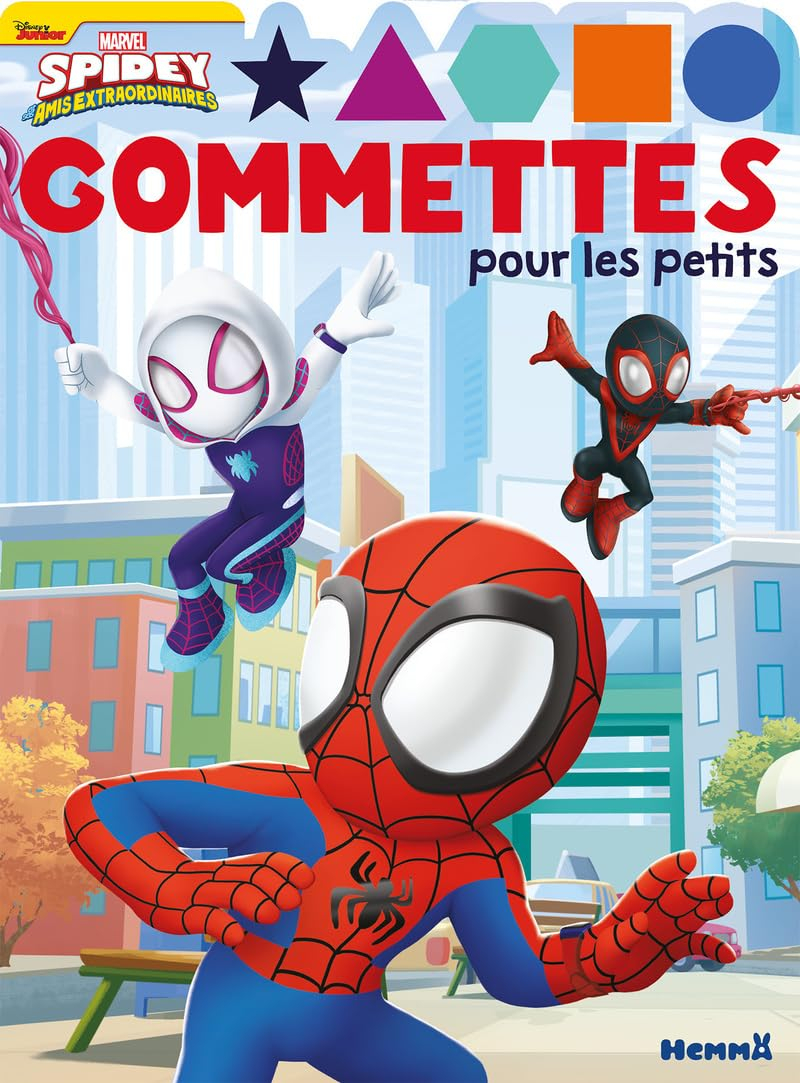 Marvel Spidey et ses amis extraordinaires : Gommettes pour les petits (Peter, Gwen, Miles)