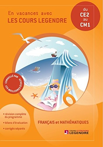 Cahier de vacances, du CE2 au CM1