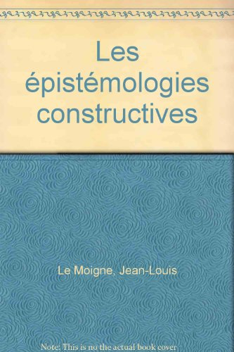 Les épistémologies constructives