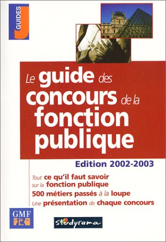 le guide des concours de la fonction publique