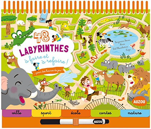 48 labyrinthes : à faire et à refaire !