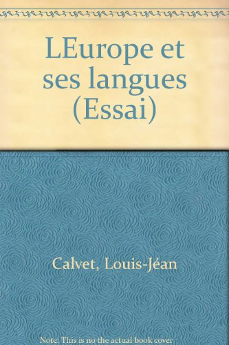 L'Europe et ses langues