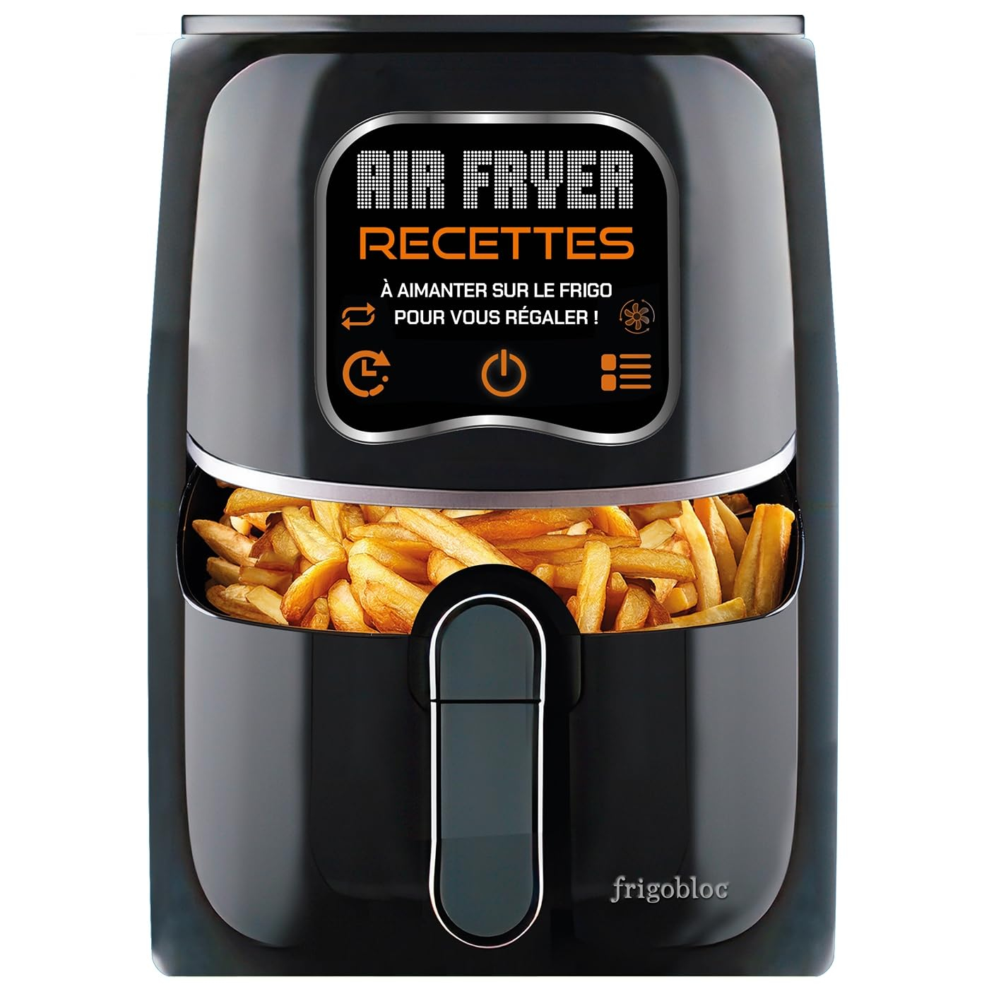 Frigobloc : recettes air fryer : fiches aimantées