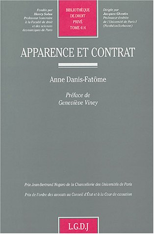 Apparence et contrat