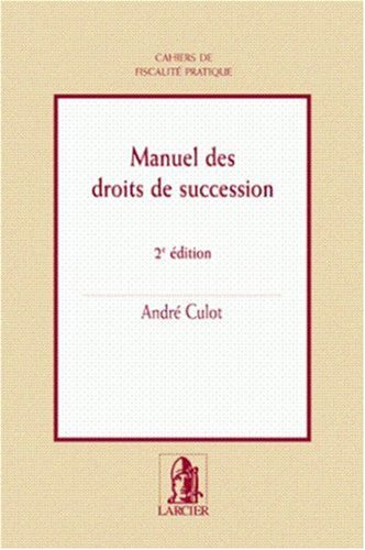 Manuel des droits de succession