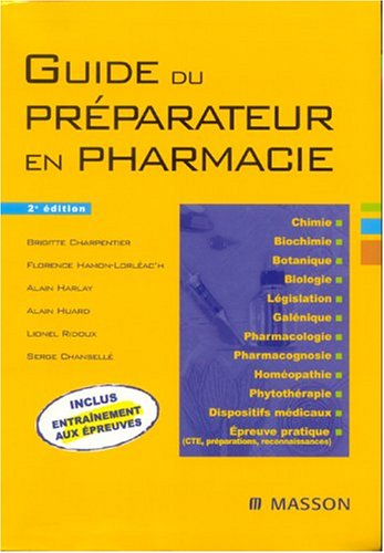 Guide du préparateur en pharmacie