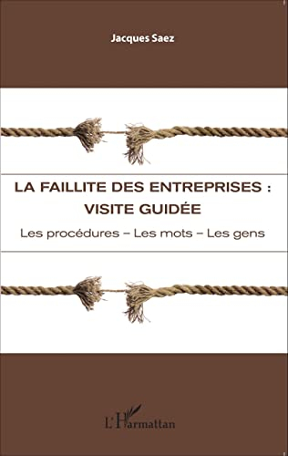 La faillite des entreprises : visite guidée : les procédures, les mots, les gens