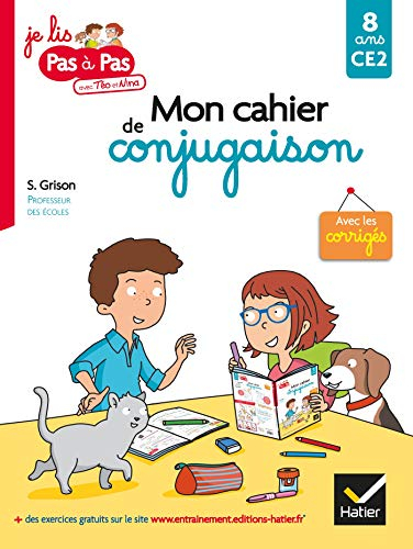 Mon cahier de conjugaison : CE2, 8 ans