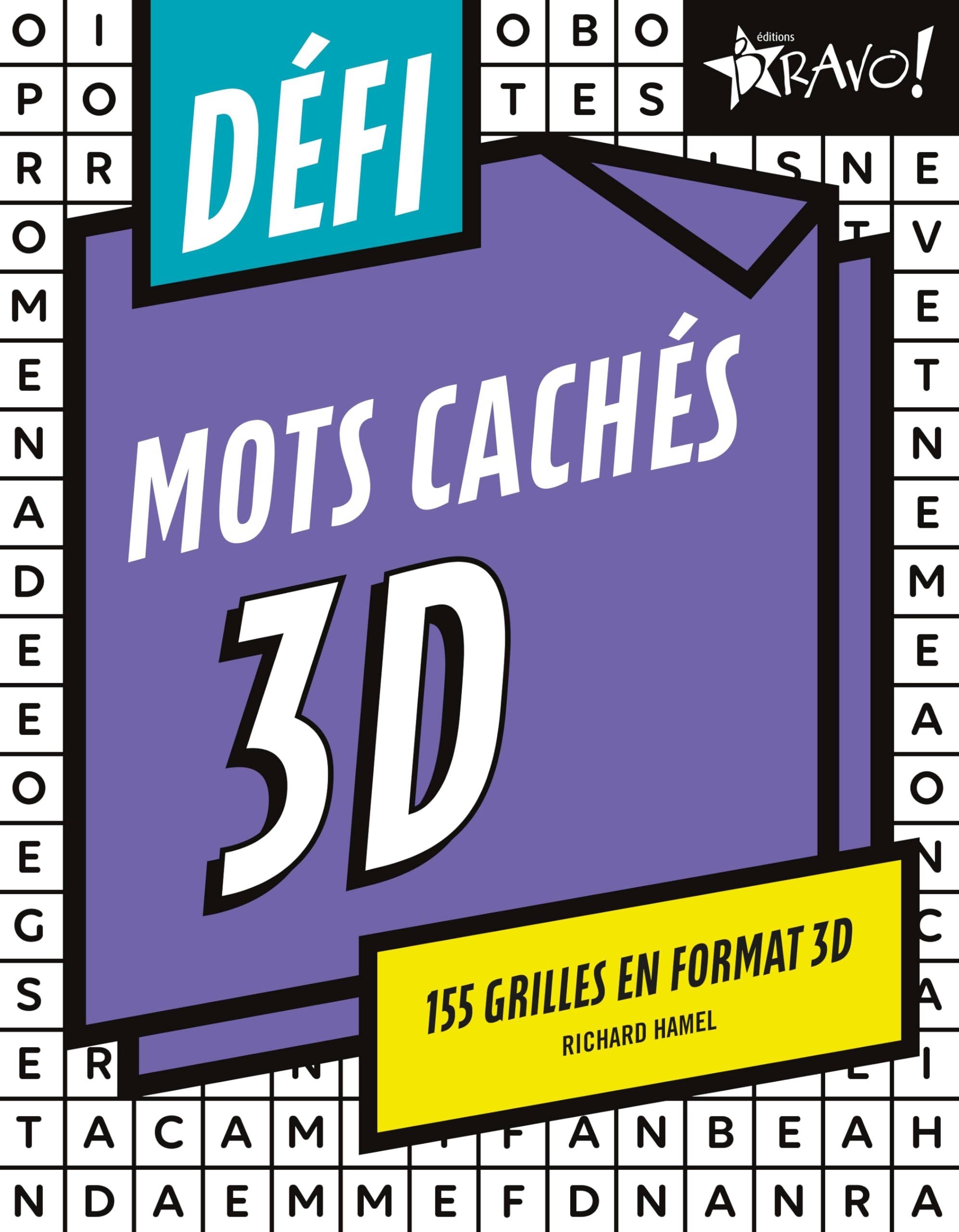 Defi : Mots cachés 3D : 155 grilles en format 3D