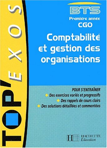 Comptabilité gestion des organisations, BTS 1ere année