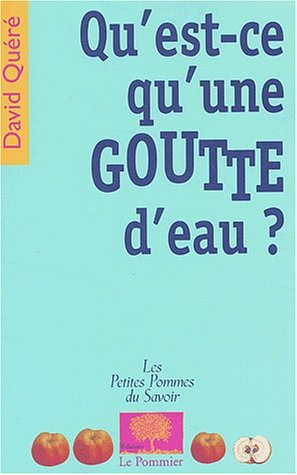Qu'est-ce qu'une goutte d'eau ?