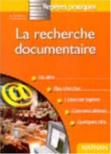 la recherche documentaire repères pratiques n25
