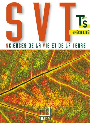 Sciences de la vie et de la Terre, terminale S, enseignement de spécialité, nouveau programme