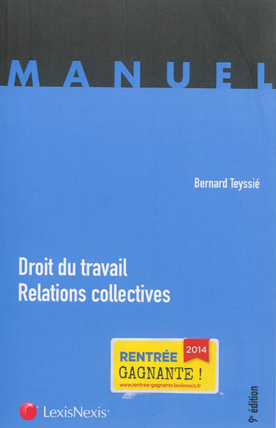 Droit du travail, relations collectives