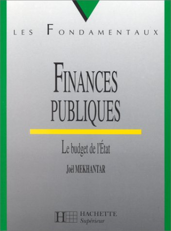 finances publiques. le budget de l'etat
