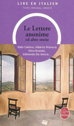 Le lettere anonime : ed altre storie