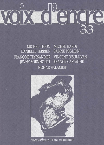 Voix d'encre, n° 33