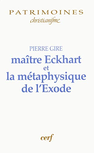 Maître Eckhart et la métaphysique de l'Exode