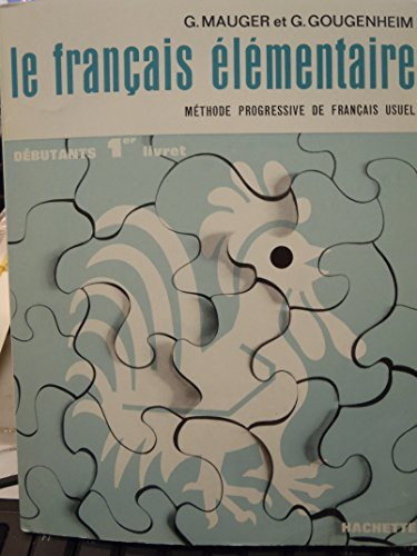 le français élémentaire : 1er livret