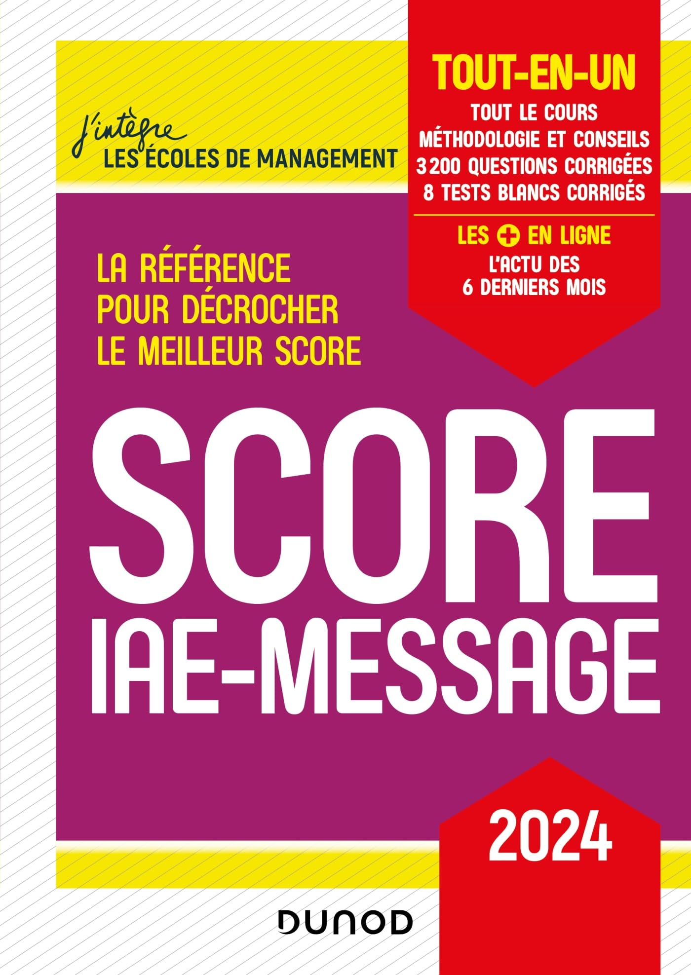 Score IAE-Message : tout-en-un : 2024