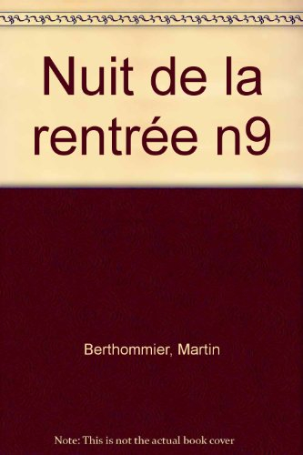 La nuit de la rentrée
