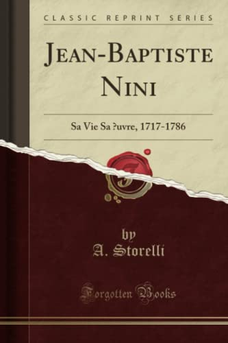 Jean-Baptiste Nini (Classic Reprint)