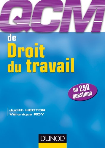 QCM de droit du travail : en 290 questions