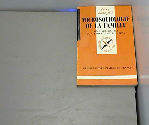 Microsociologie de la famille