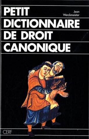 petit dictionnaire de droit canonique