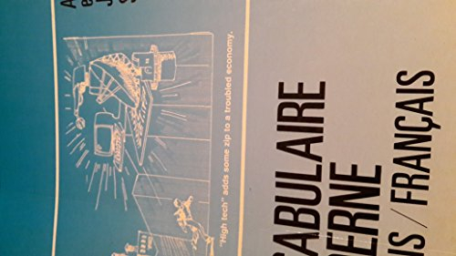 Vocabulaire moderne : anglais-français