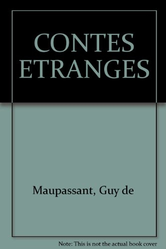 Contes étranges