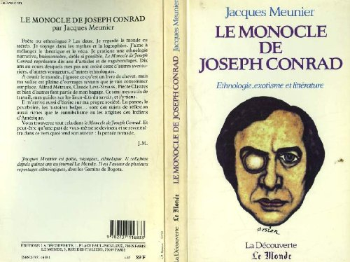 Le Monocle de Joseph Conrad : ethnologie, exotisme et littérature
