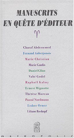 Manuscrits en quête d'éditeur