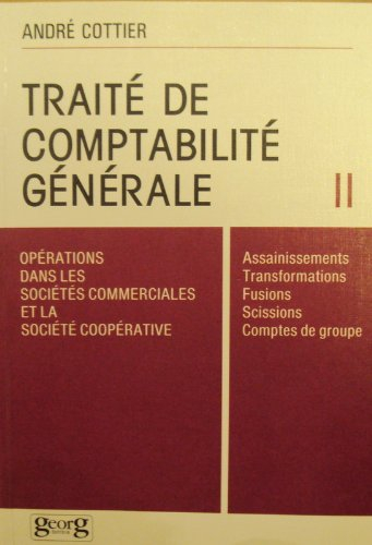 Traité de comptabilité générale II