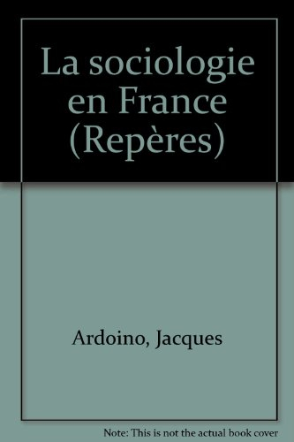 la sociologie en france