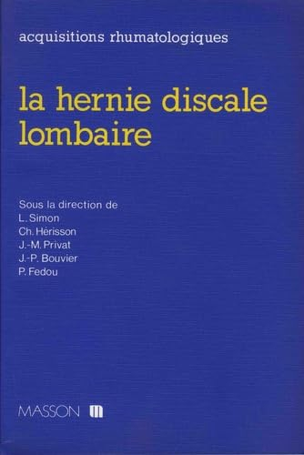 La Hernie discale lombaire