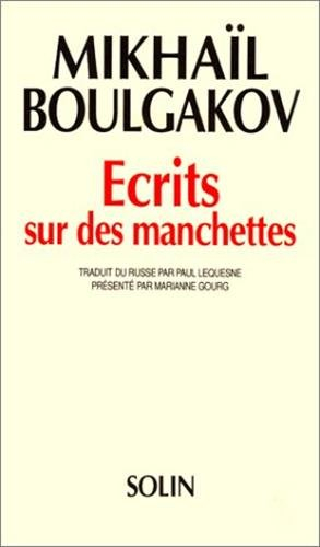 Ecrits sur des manchettes