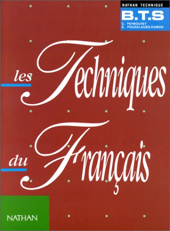 les techniques du français bts