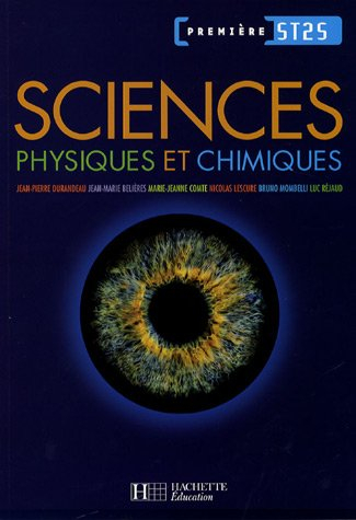Sciences physiques et chimiques première ST2S