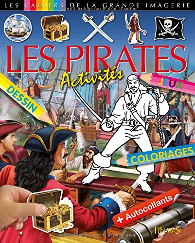 Les pirates : activités + autocollants