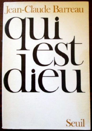 qui est dieu