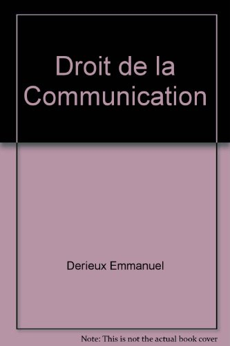 droit de la communication