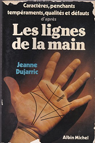 les lignes de la main.