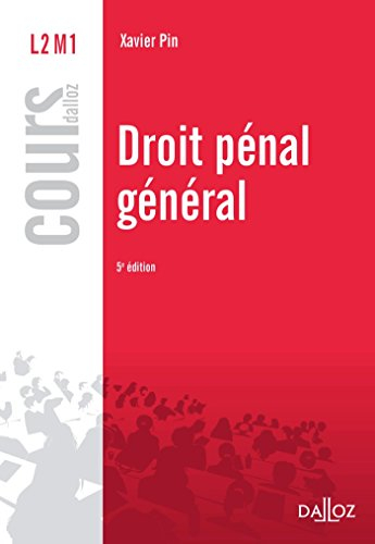 Droit pénal général : L2 M1 : 2012